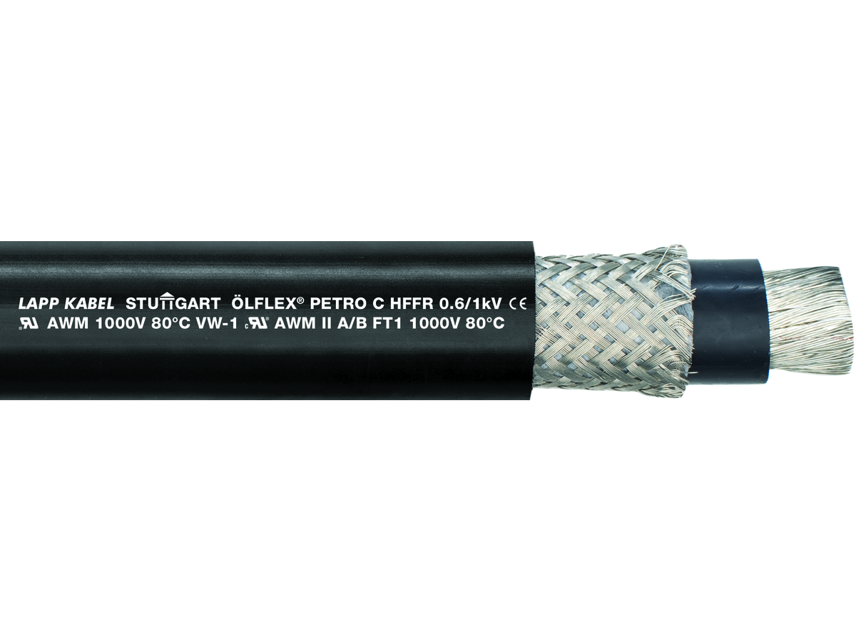 ÖLFLEX PETRO C HFFR 0,6/1kV 1x 150,0mm² - schwarz