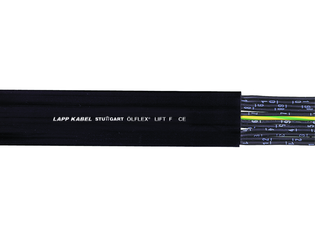 ÖLFLEX LIFT T 12G 2,50mm² - Aussenmasse: 52,5 x 5,9mm