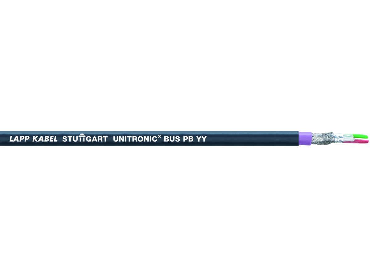 UNITRONIC BUS PB YY 1X2x0,64mm FC BK - aussen-/erdverlegbar UV-beständig