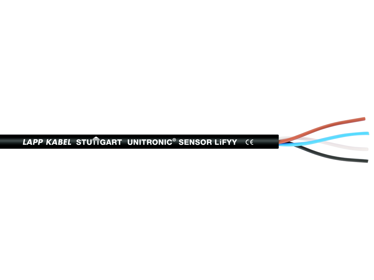 UNITRONIC SENSOR LifYY A 5x0,34mm² BK - UL/CSA