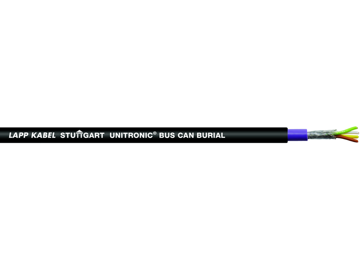 UNITRONIC BUS CAN BURIAL 4x1x0.50mm² - aussen-/erdverlegbar, UV-beständig