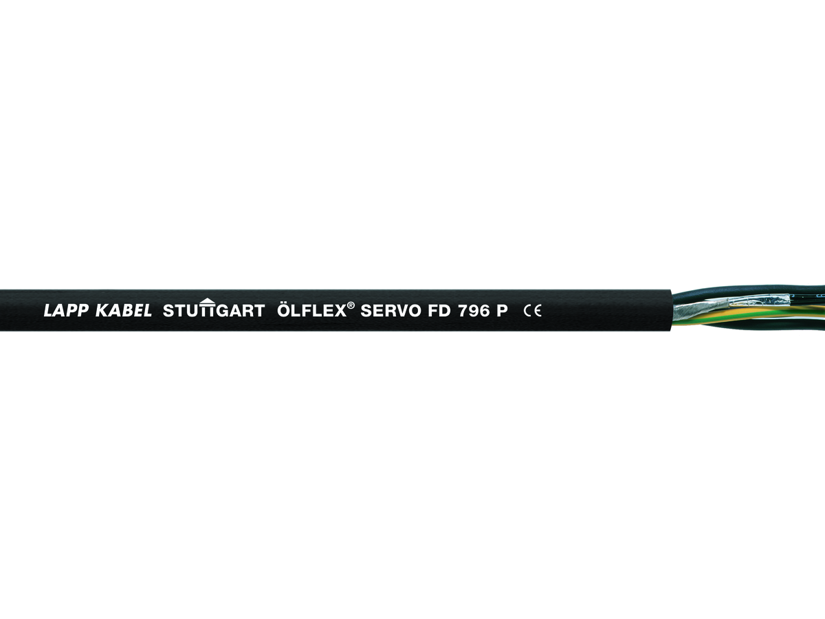 ÖLFLEX SERVO FD 796 P - 4G 4,00mm²+2x (2x 1,00mm²)