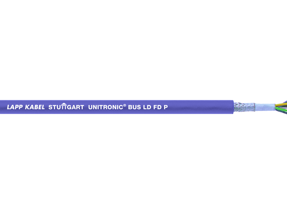 UNITRONIC BUS LD FD P A 2X2x0,25mm² - UL/CSA CMX hochflexibel