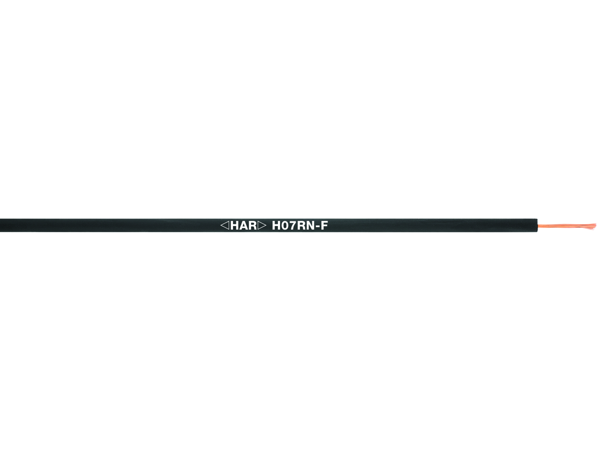 H07RN-F erweiterte Version 1x 185,0mm² - Aussendurchmesser: 27.60-34.40mm