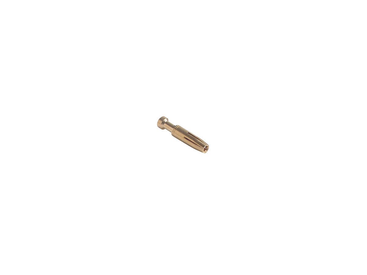 Crimpkontaktbuchsen vergoldet 16A - 0,30mm² (AWG26-22)