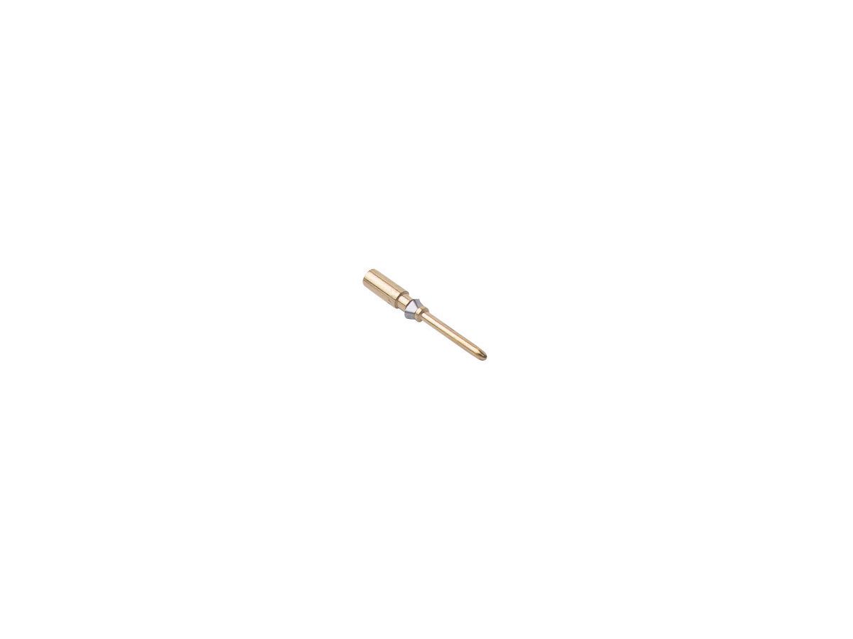 Crimpkontaktstifte vergoldet 10A - 0,14-0,37mm² (AWG 26-22)