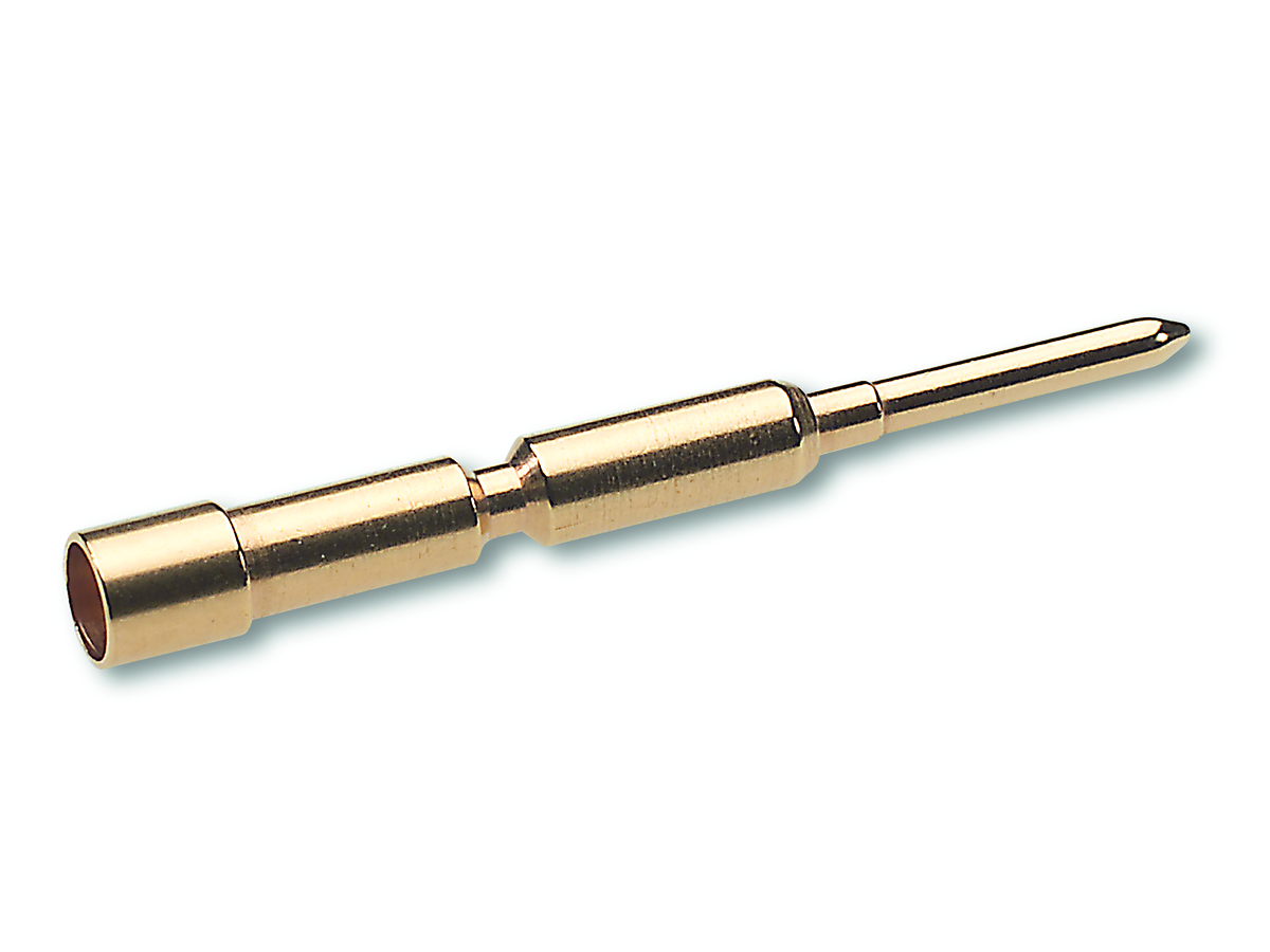 EPIC SIGNAL M23 SCM 1MM AU 0,14-1,0 - Stift Crimp 0,14-1mm² Messing vergoldet