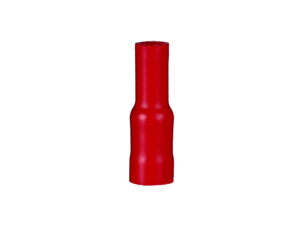 Fiche cylindrique femelle rouge - 63111010