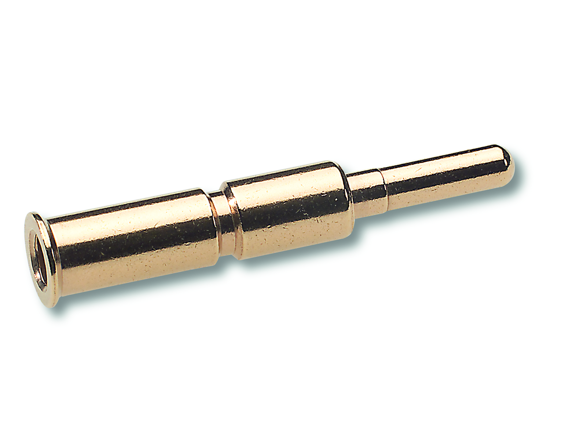 EPIC SIGNAL M23 SCM 2MM AU 1,0-2,5 - Stift Crimp 1-2,5mm² Messing vergoldet