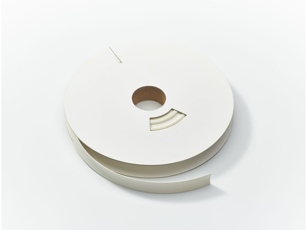 marqueur rétractable 6/2 - blanc, 2,0mm-6,0mm, rouleaux à 25m