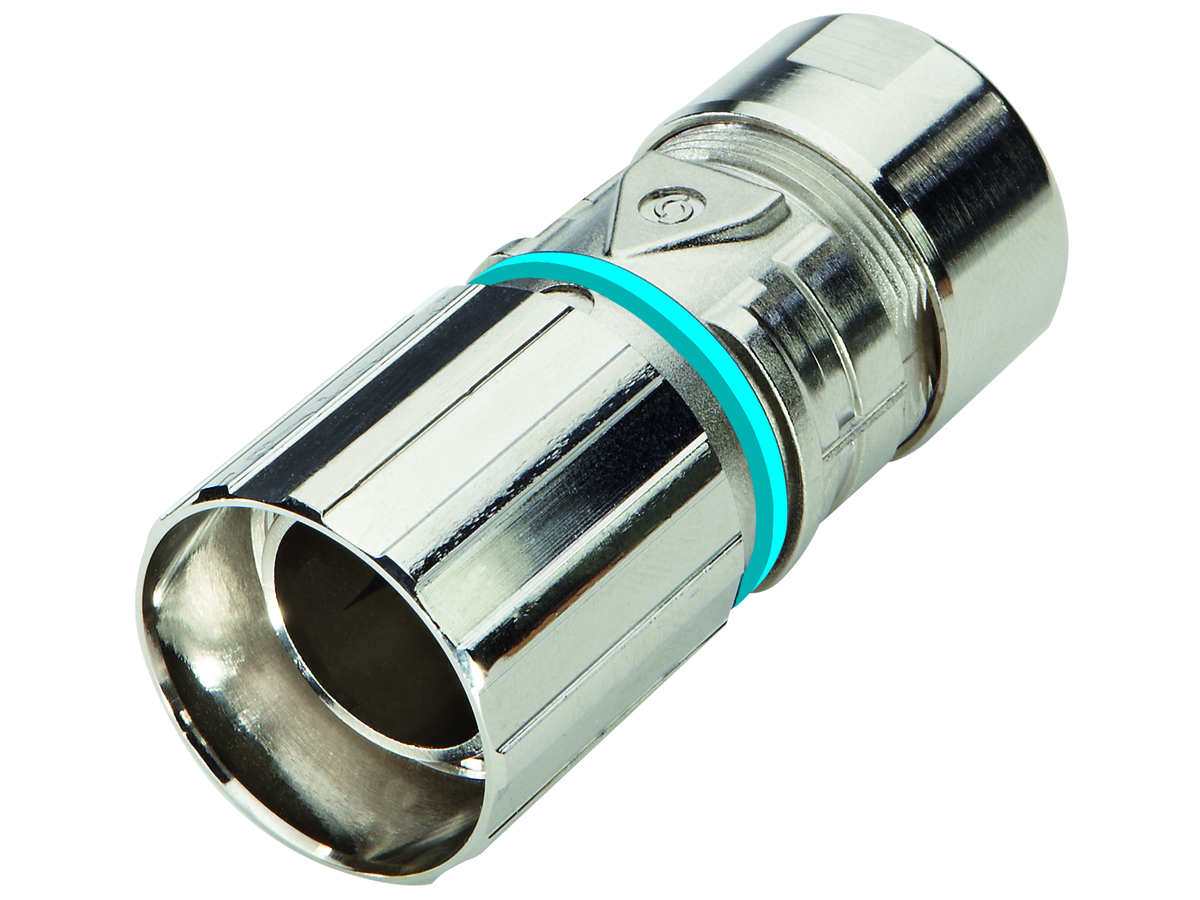 EPIC SIGNAL M23 D6 -20 9,5-13,5 - M23 Connecteur de câble bleu(-20°)