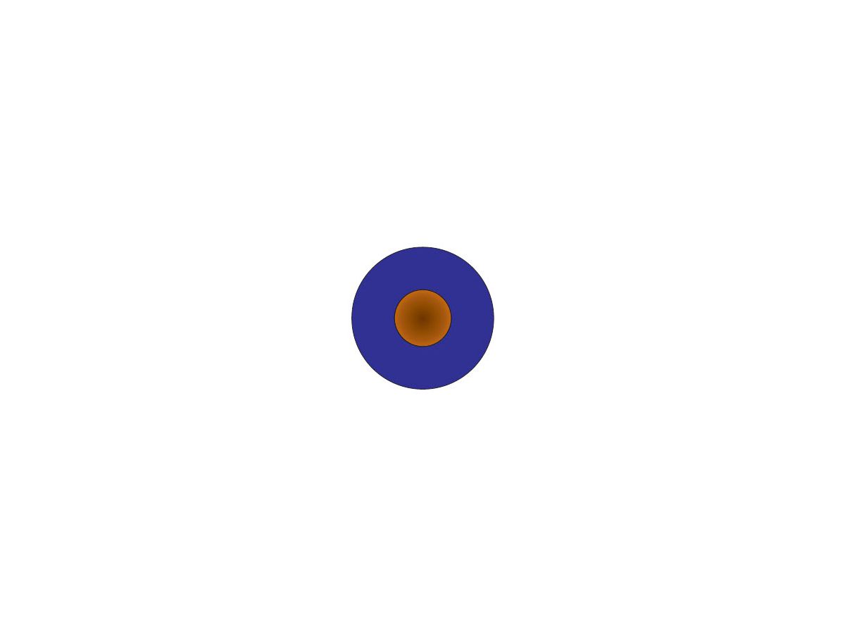 Fil LiY 0,14mm² bleu foncé - Bobine à 500m