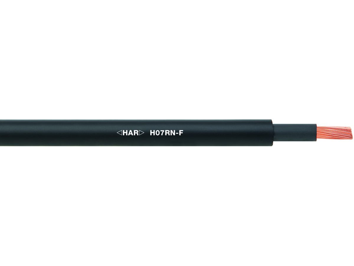 H07RN-F 1x 10,00mm² - Diamètre extérieur: 9.50-10.70mm